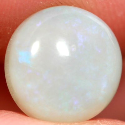 SOLID CRYSTAL OPAL Blue purple hue throughout